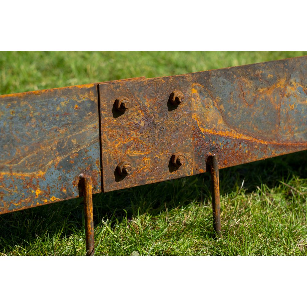 Skarvsats rak till Tydlig 4-pack Corten