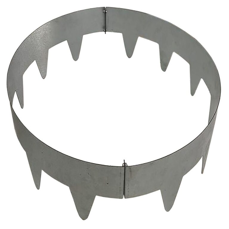 Kantskydd & Rabattkant Trädring Zink