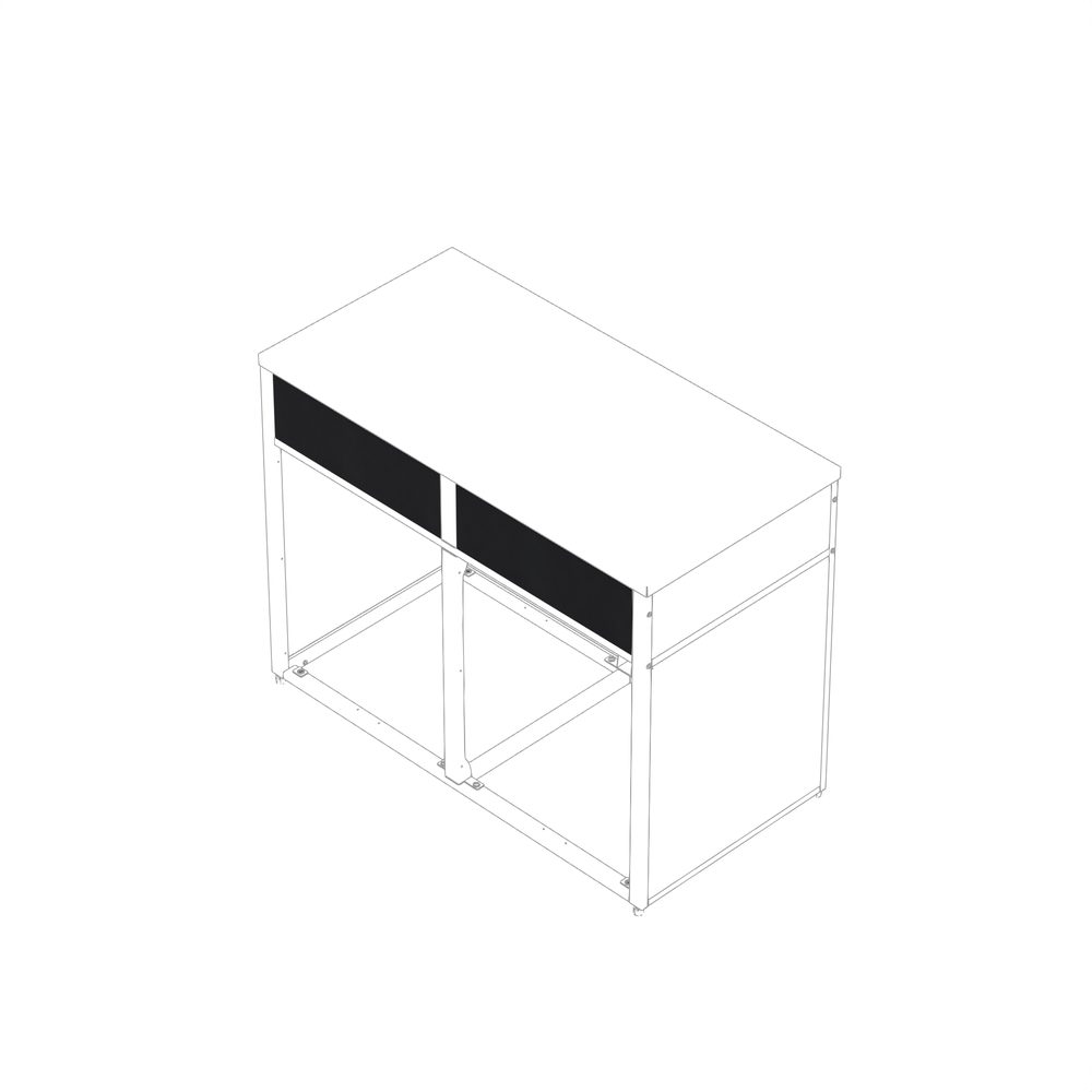 Skotte 538 Frontpanel Svart