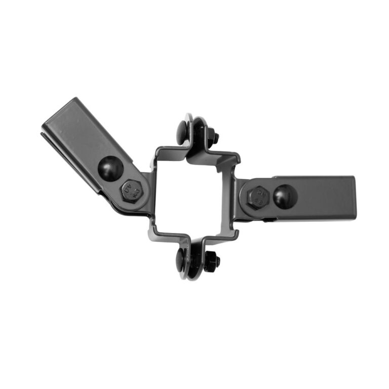 Justerbart fäste Klassisk svart