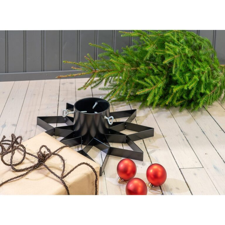 Julgransfot Victoria Svart