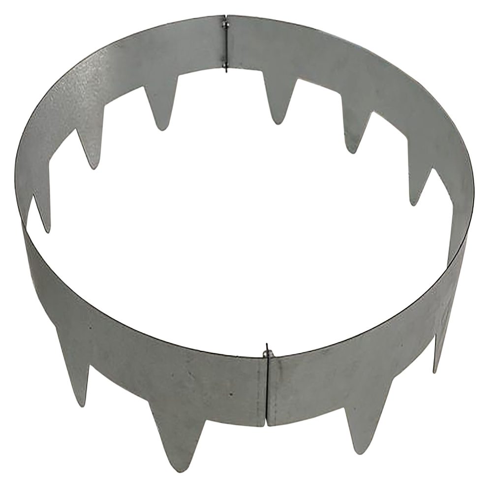 Kantskydd & Rabattkant Trädring Zink